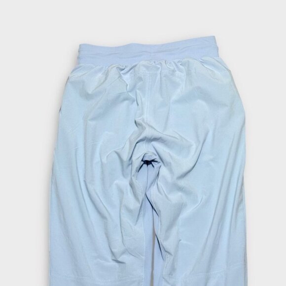 Lululemon Beyond the Studio Crop 6 Blue Linen Jogger Lined Sweatpant - Picture 8 of 8